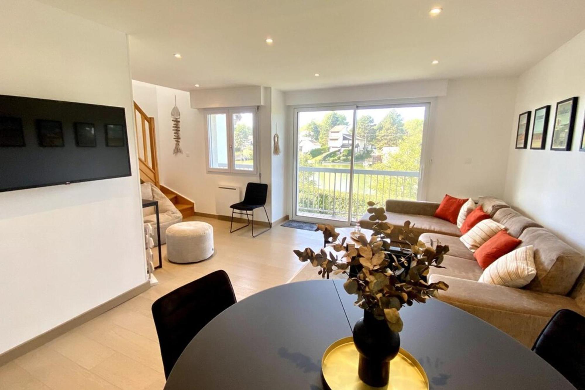 Superb Duplex With Lake View For 6 People Le Touquet 외부 사진