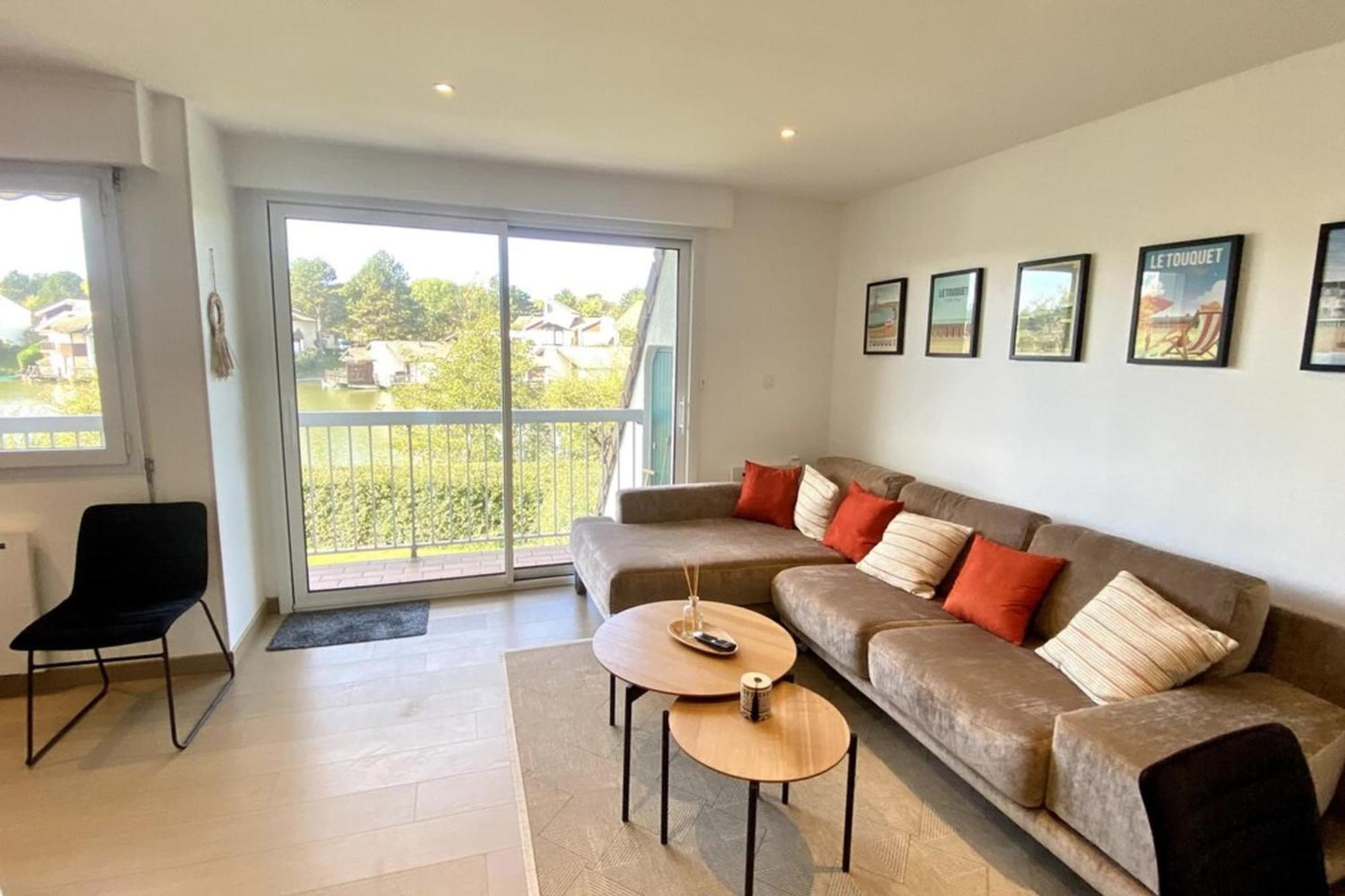 Superb Duplex With Lake View For 6 People Le Touquet 외부 사진